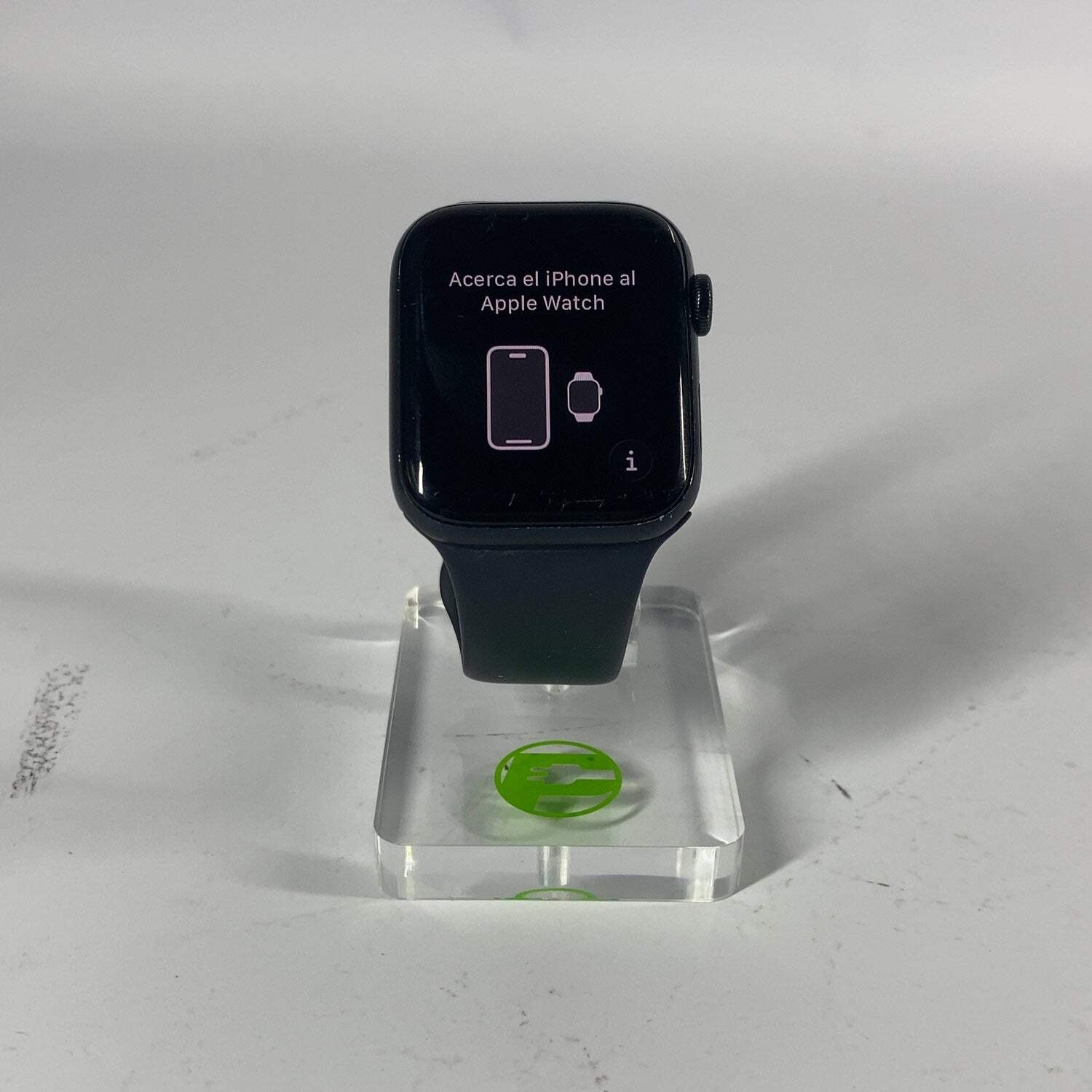 GPS Only Apple Watch SE 2nd Gen 44MM Midnight Aluminum Black Band MNTG3LL/A