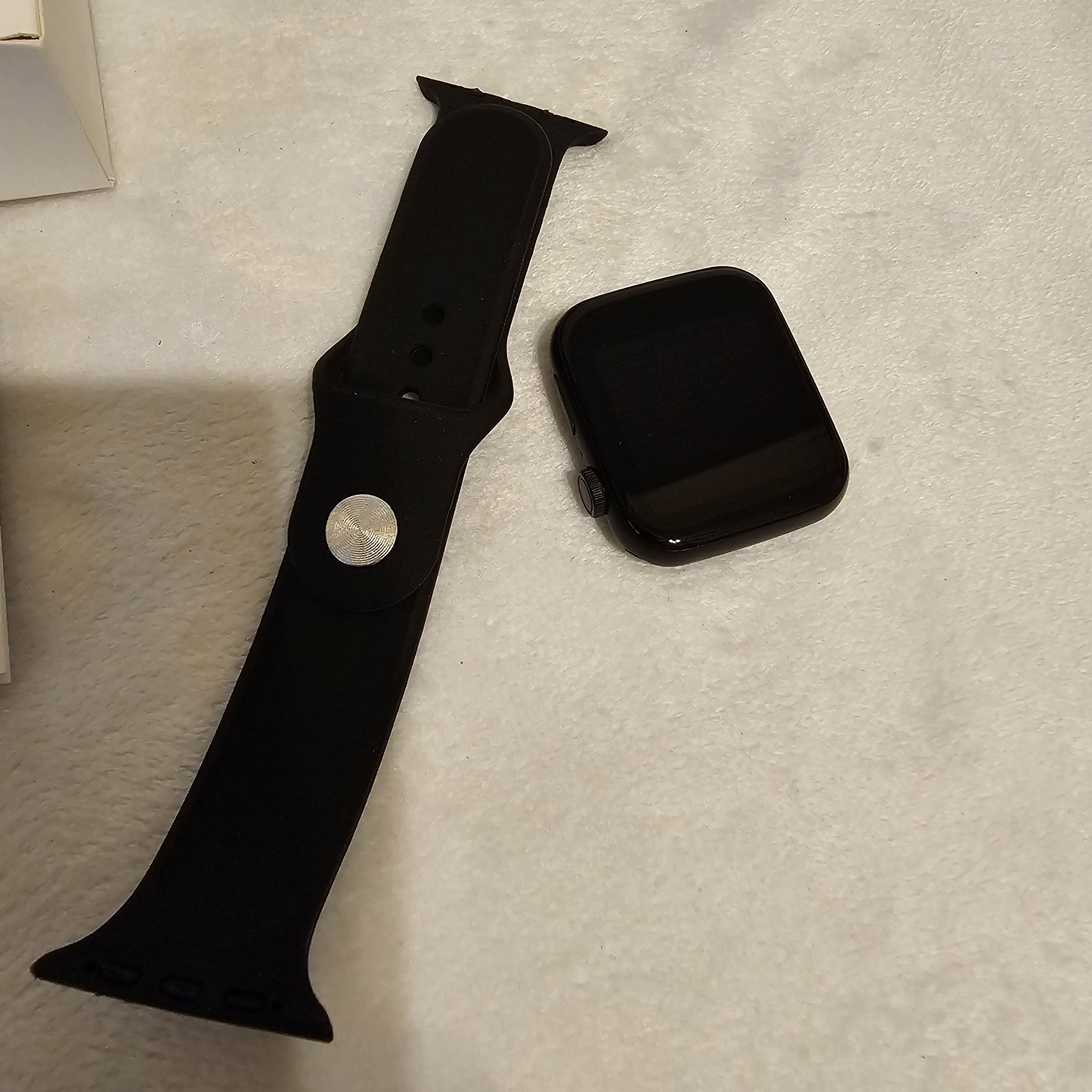 Fit ProSmart Watch For Men/Women. Black. Steps Heart Rate Time Bluetooth