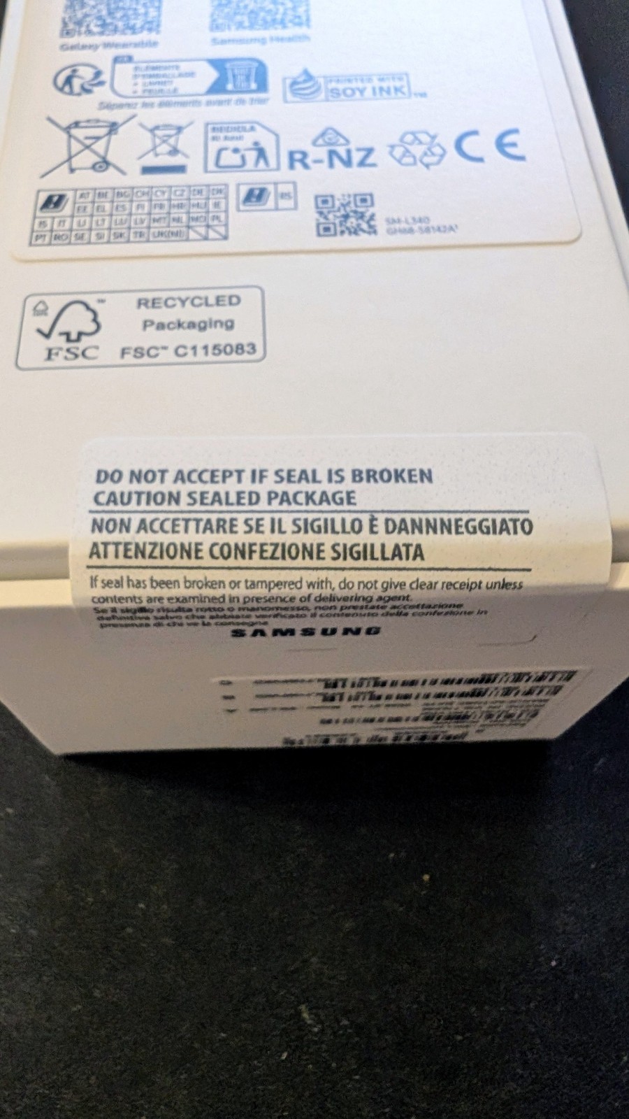 Samsung Galaxy Watch 9 – 40mm Bluetooth – New – Samsung Italy 24 Month Warranty
