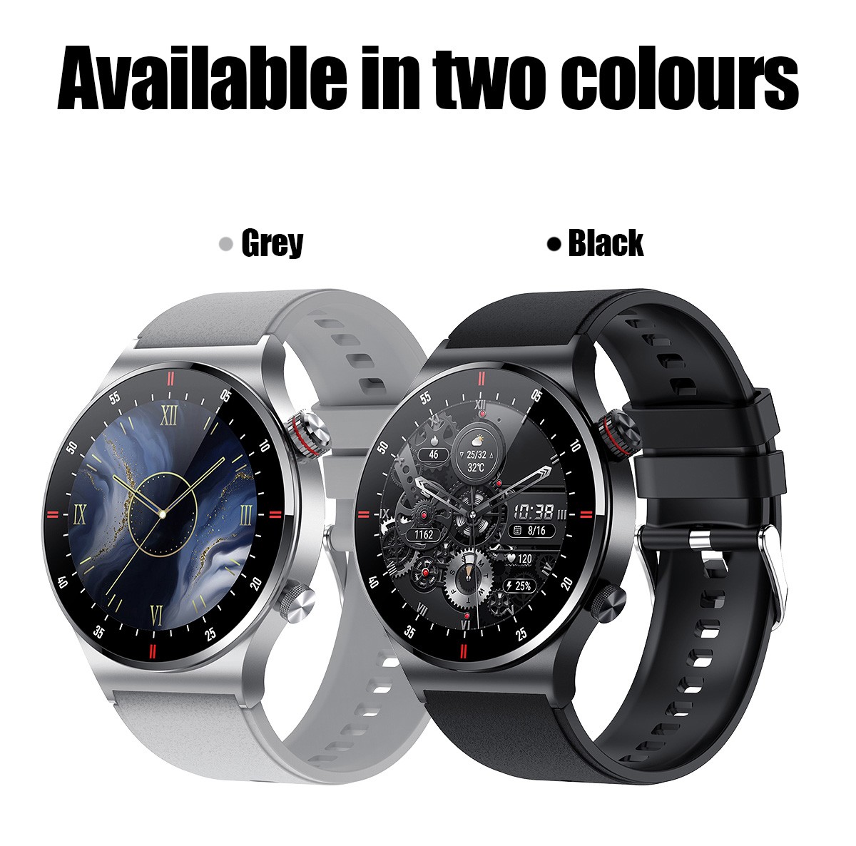 2025 Smart Watch Men Waterproof Smartwatch Bluetooth for iPhone Android Samsung※