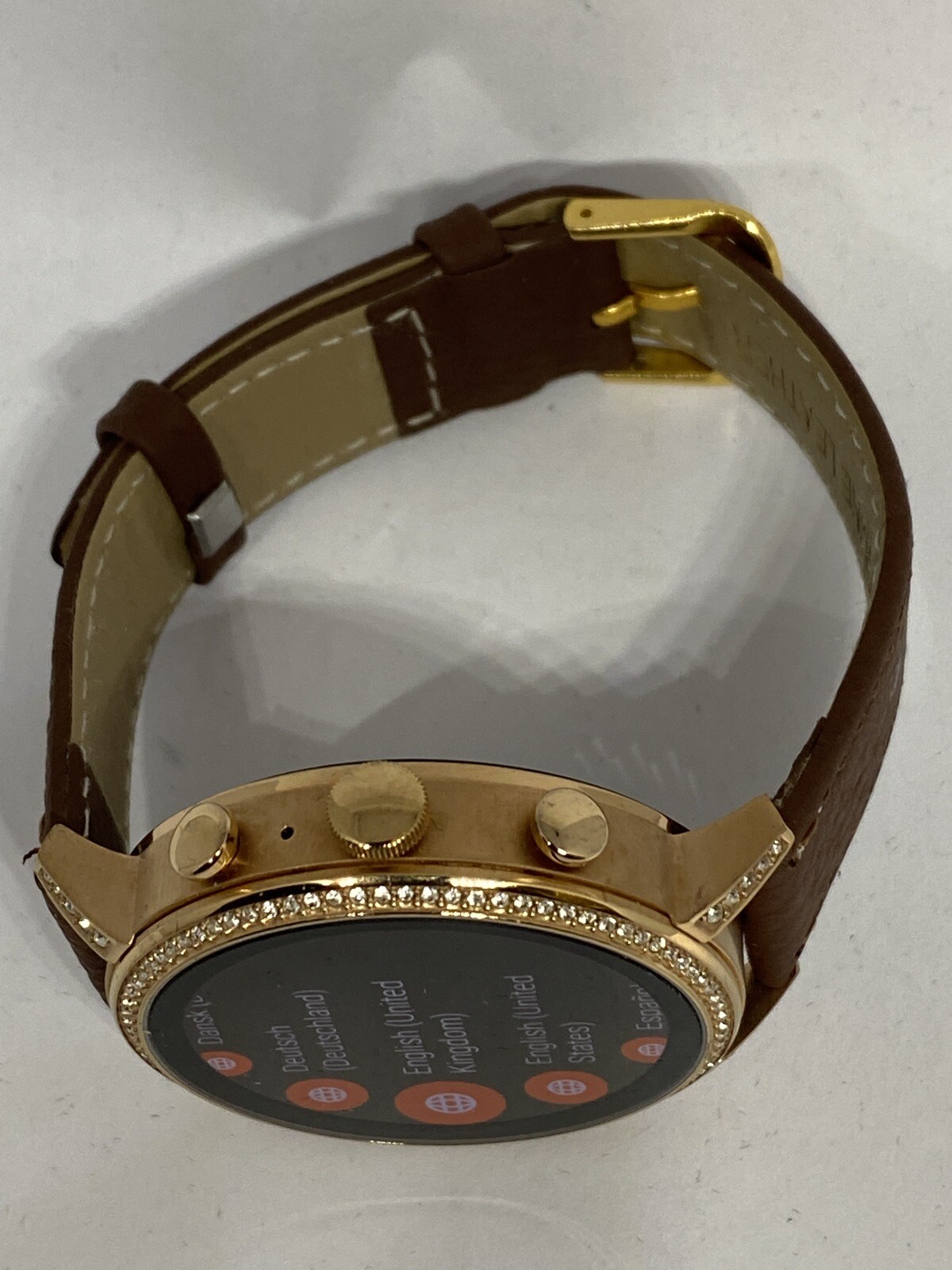 Fossil Gen 4 Authentic Digital Dial Smart Watch Custom Band FTW6011 LT439