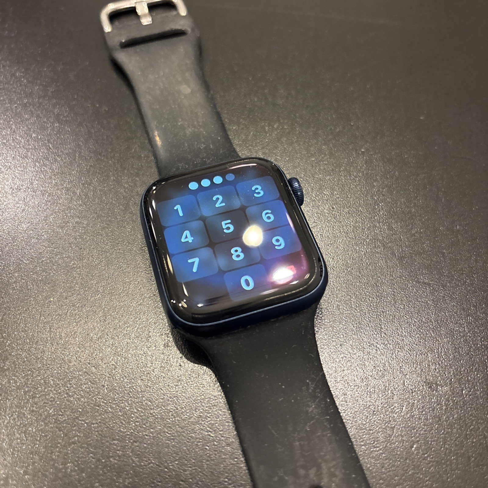 Apple Watch Series 6 44mm GPS Aluminum Space Gray + Blue Sport Band 32GB