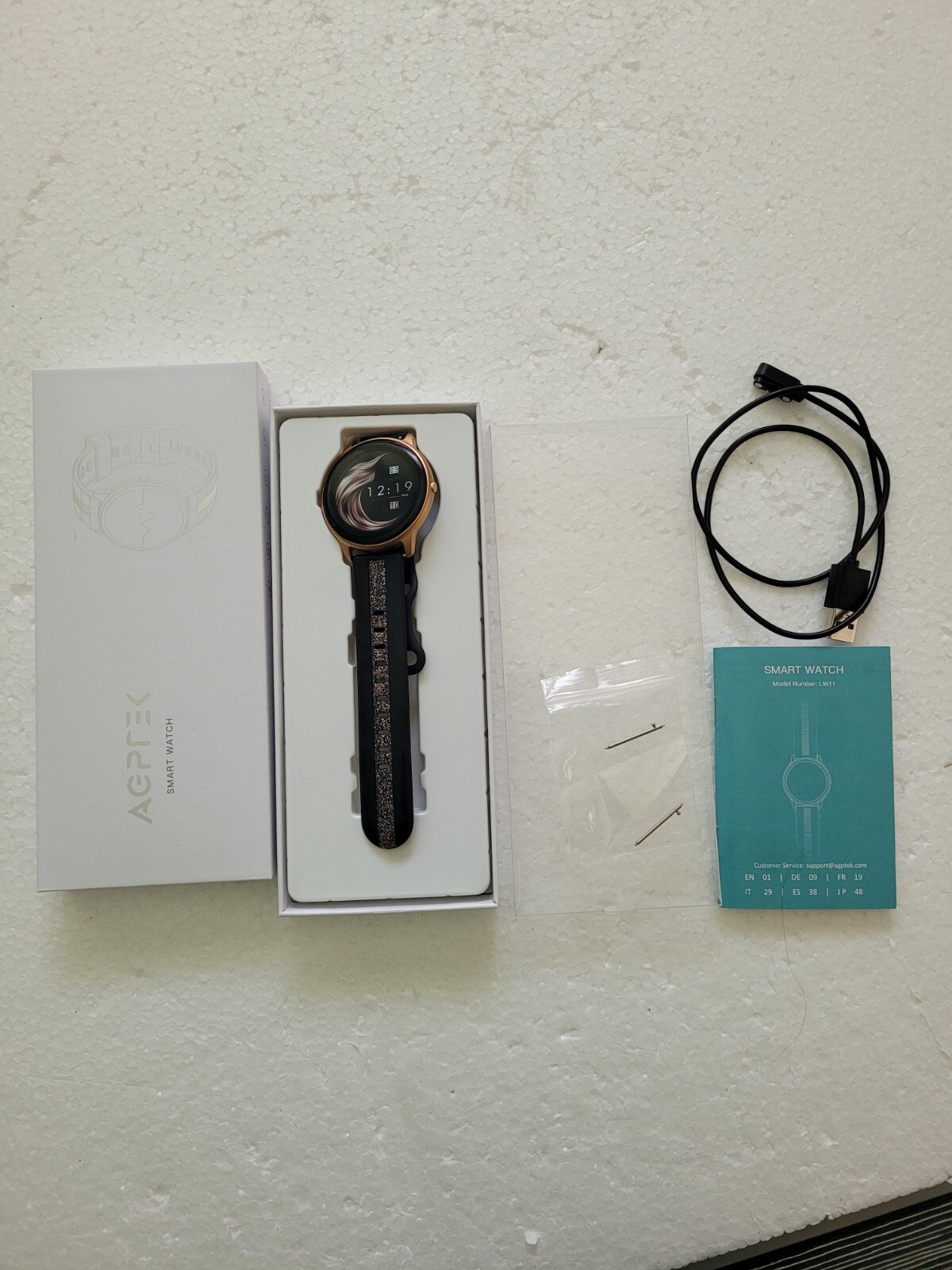 Smartwatch for Android and iOS Phones LW11 Waterproof Activity Tracker