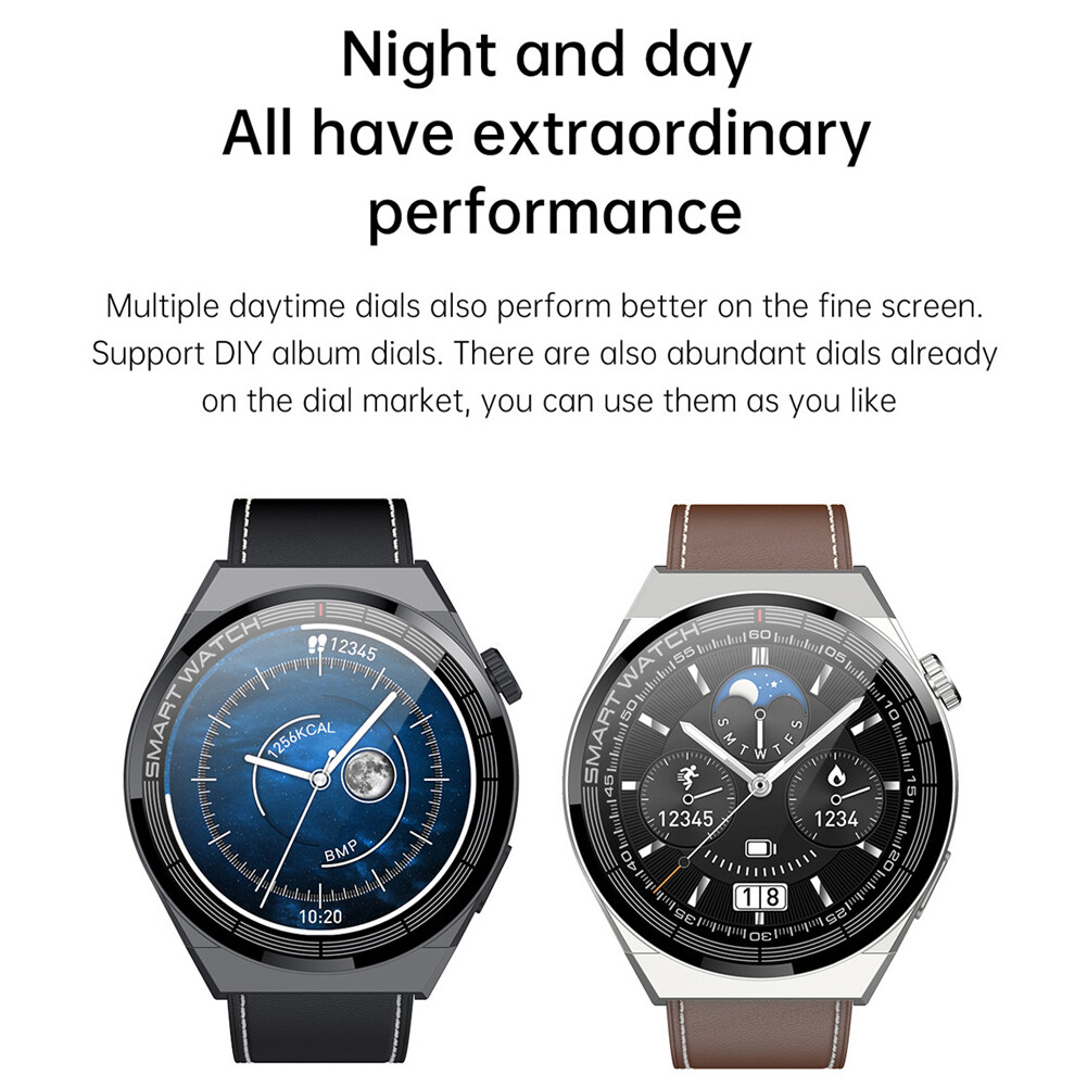 Touch Screen Smart Watch Men Women Business Watch Bluetooth Call for Cell Phones