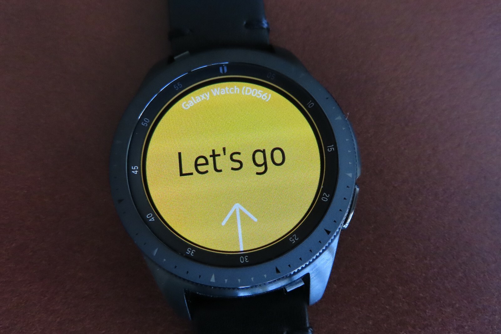 SAMSUNG GALAXY WATCH SM-R810 42MM STAINLESS MIDNIGHT BLACK – BLUETOOTH AND GPS