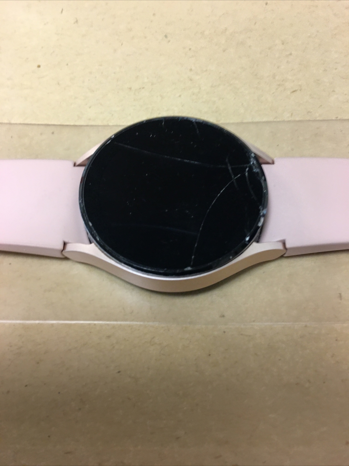 Samsung Galaxy Watch4 SM-R860 40mm Aluminum Case with Sport Band – Pink Gold…