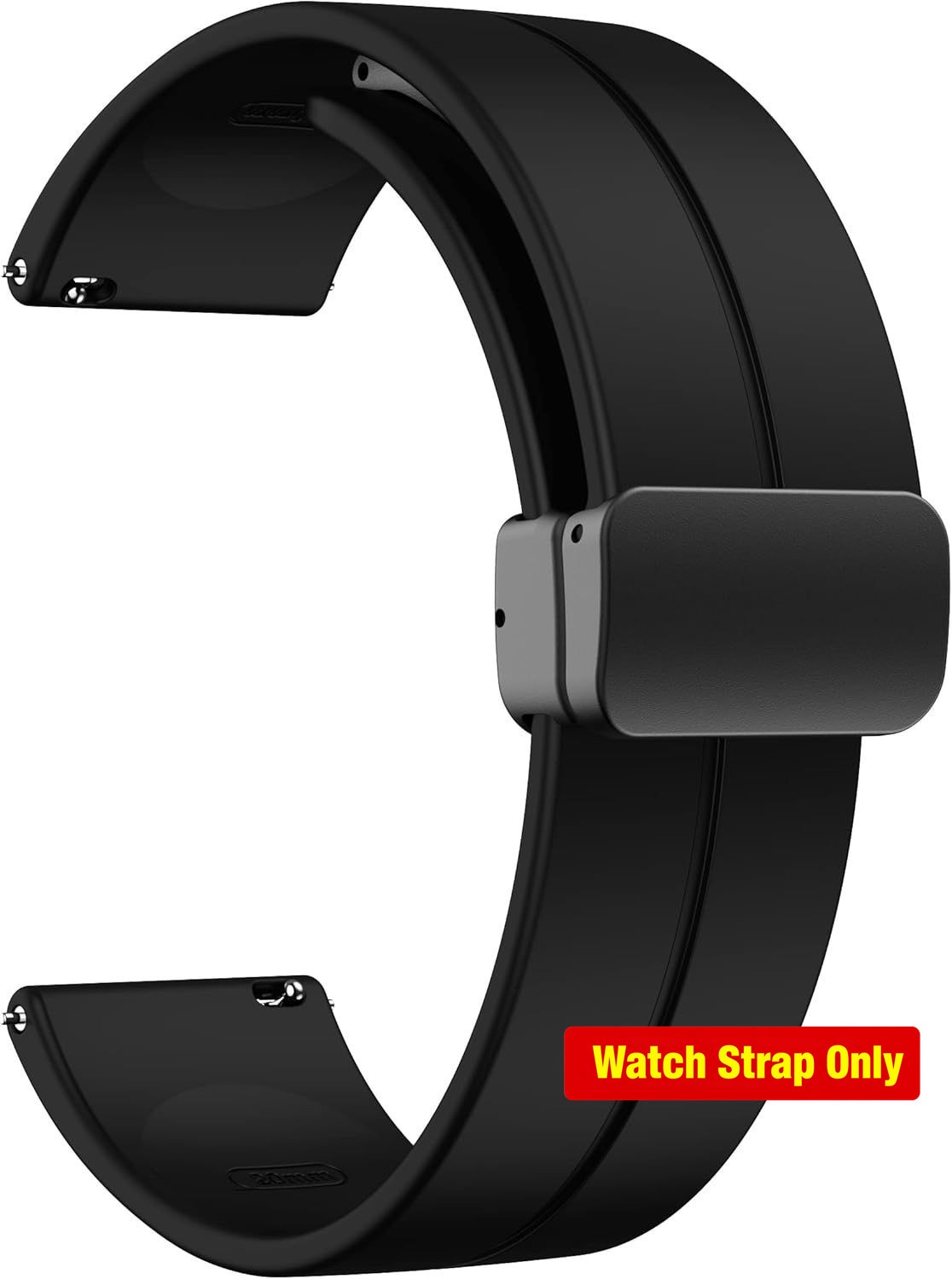 Only Strap For Watch 23mm Silicone Adjustable
