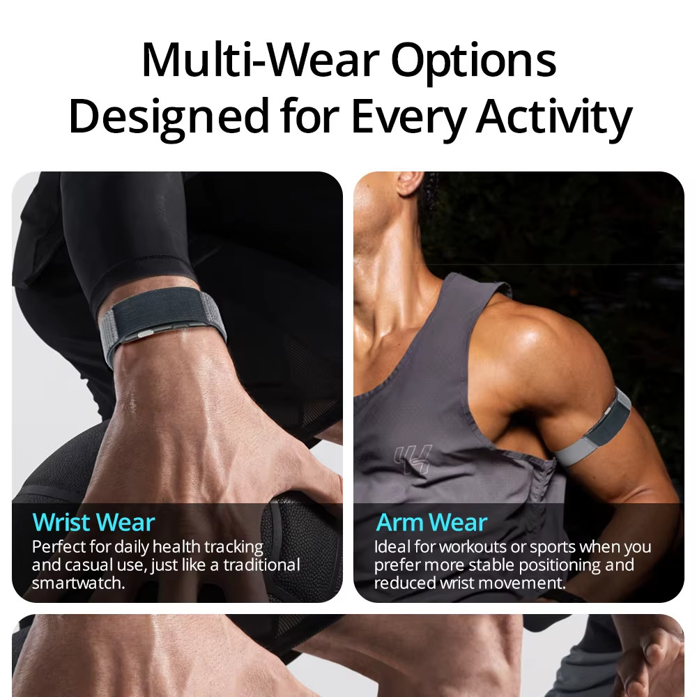 VITRO ECG Smart Bracelet Heart Rate Blood Pressure Waterproof Long Battery Life