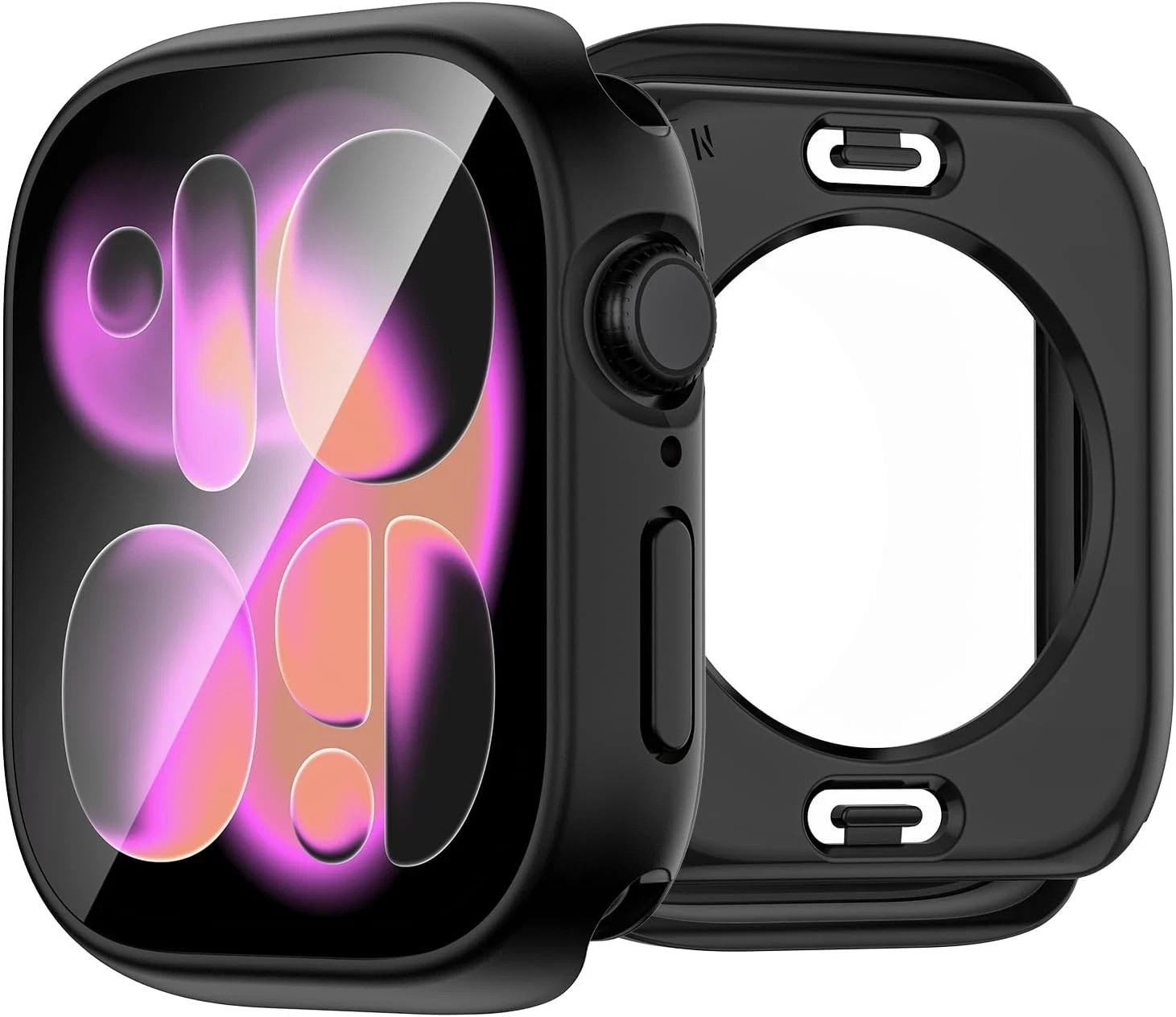 2 in 1 Waterproof Case for Apple Watch Series 11/10 46mm with Screen Protector