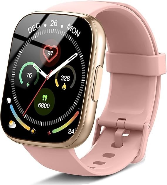 Smart Watch for Women, 1.95″ HD Touchscreen Fitness Tracker with Bluetooth Calli