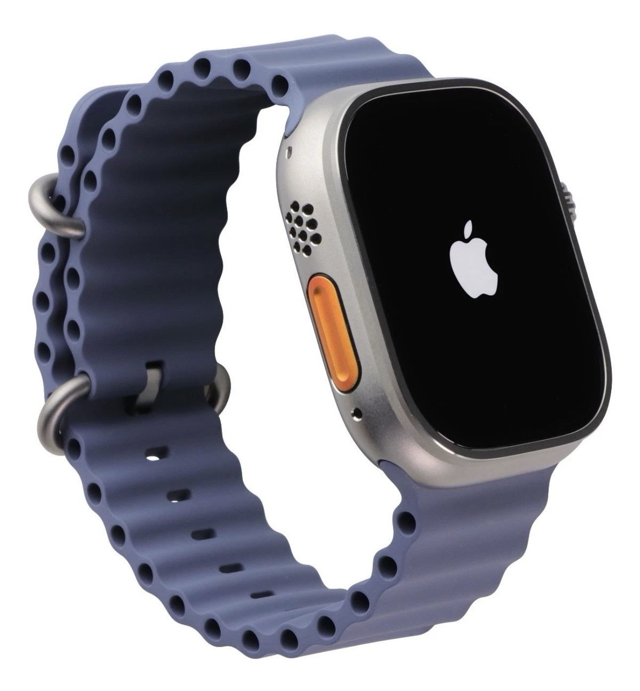 Apple Watch Ultra 3 (GPS & Cellular) 49mm – Titanium with Anchor Blue Ocean band