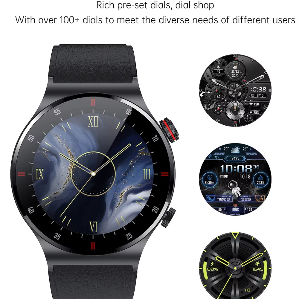 Smart Watch Men Women NFC Bluetooth Call Fitness Tracker Waterproof 2025