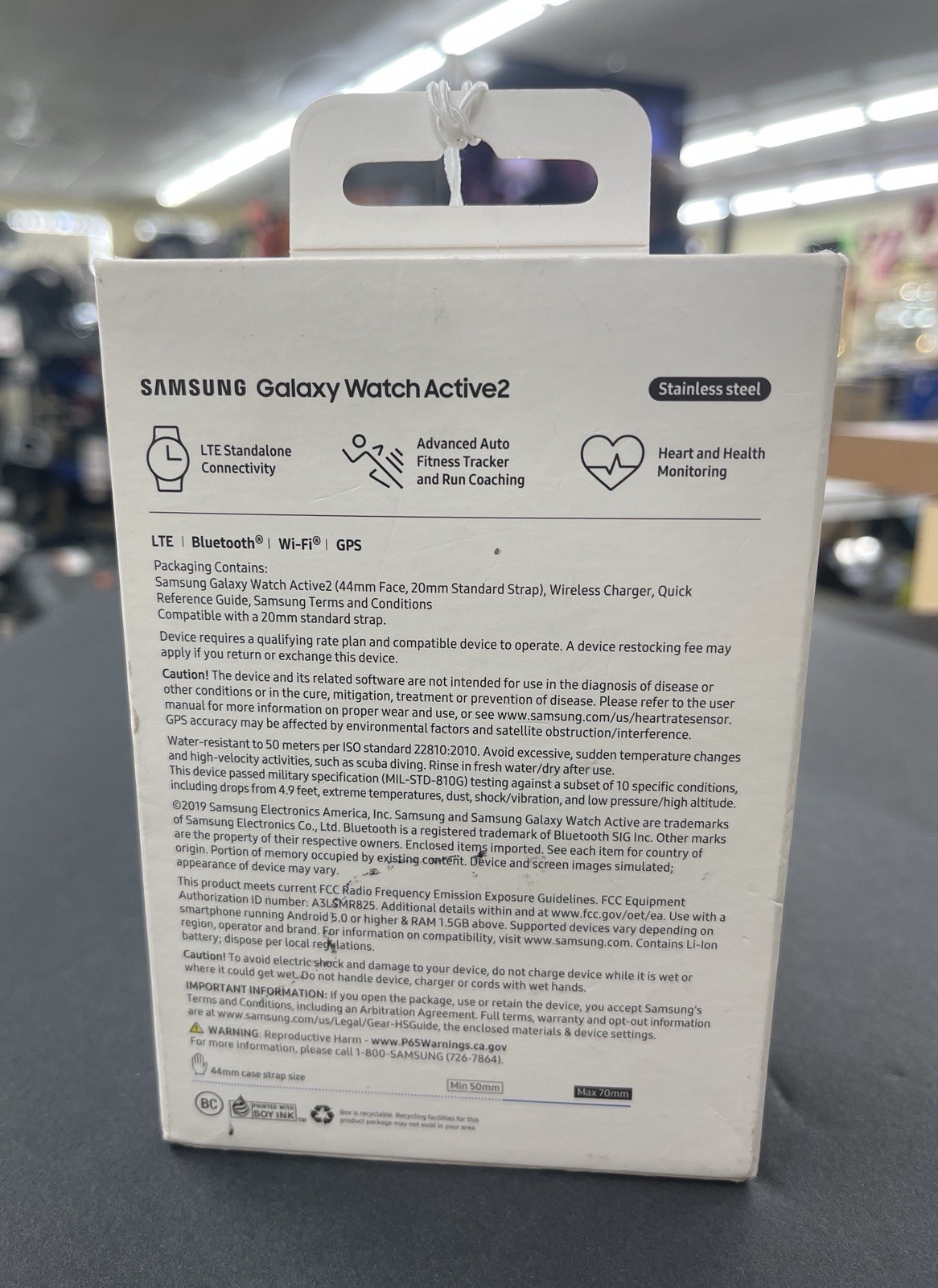 Samsung Galaxy Watch Active 2 SM-R825U 44mm Black – NIB