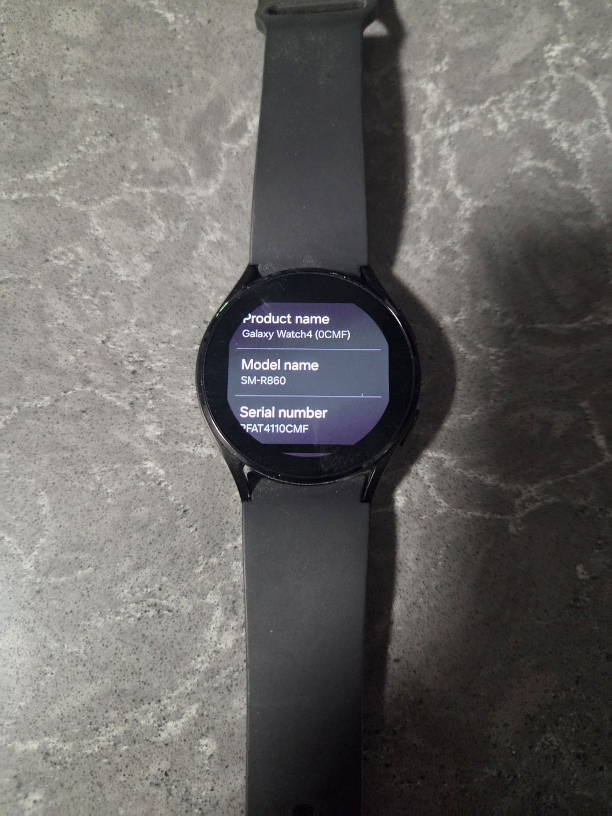 Samsung Galaxy Watch4 SM-R860 40mm Aluminum Case with Sport Band – Black…