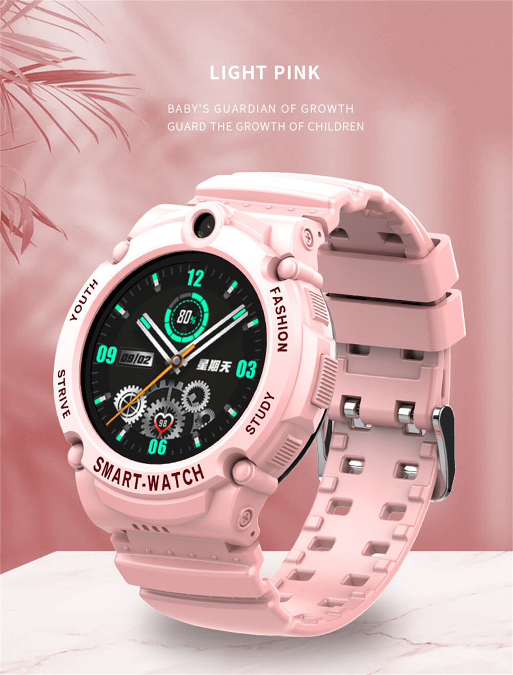 4G Smartwatch Phone Smart Watch for Kids with Anti-Lost Camera Video Call SOS