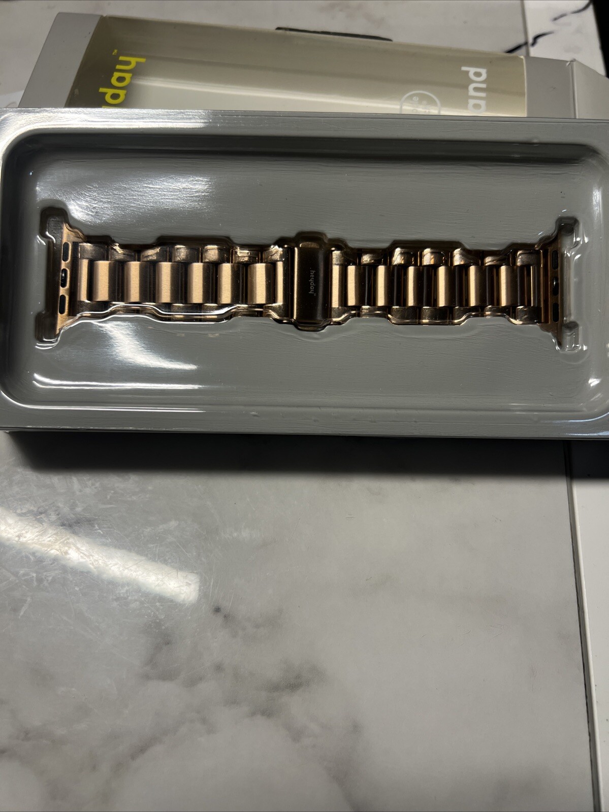 Silver Style Smart Watch Band – Fits 38/40 mm Apple Watch – Brand New Never…
