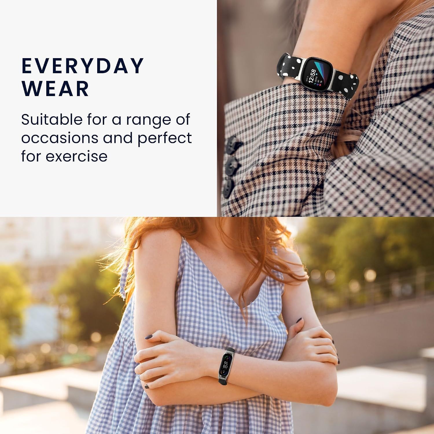 Scrunchie Strap Compatible with Samsung Galaxy Watch 8 Classic 46mm
