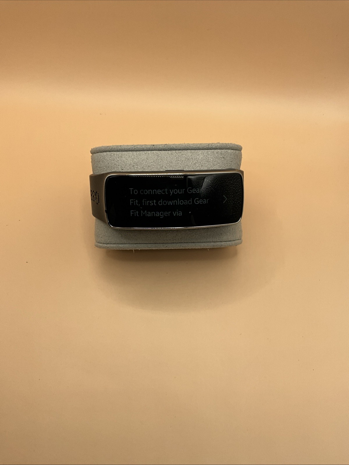 Samsung Galaxy Gear Fit Smart Watch Activity Tracker – Black (SM-R350) WORKS!