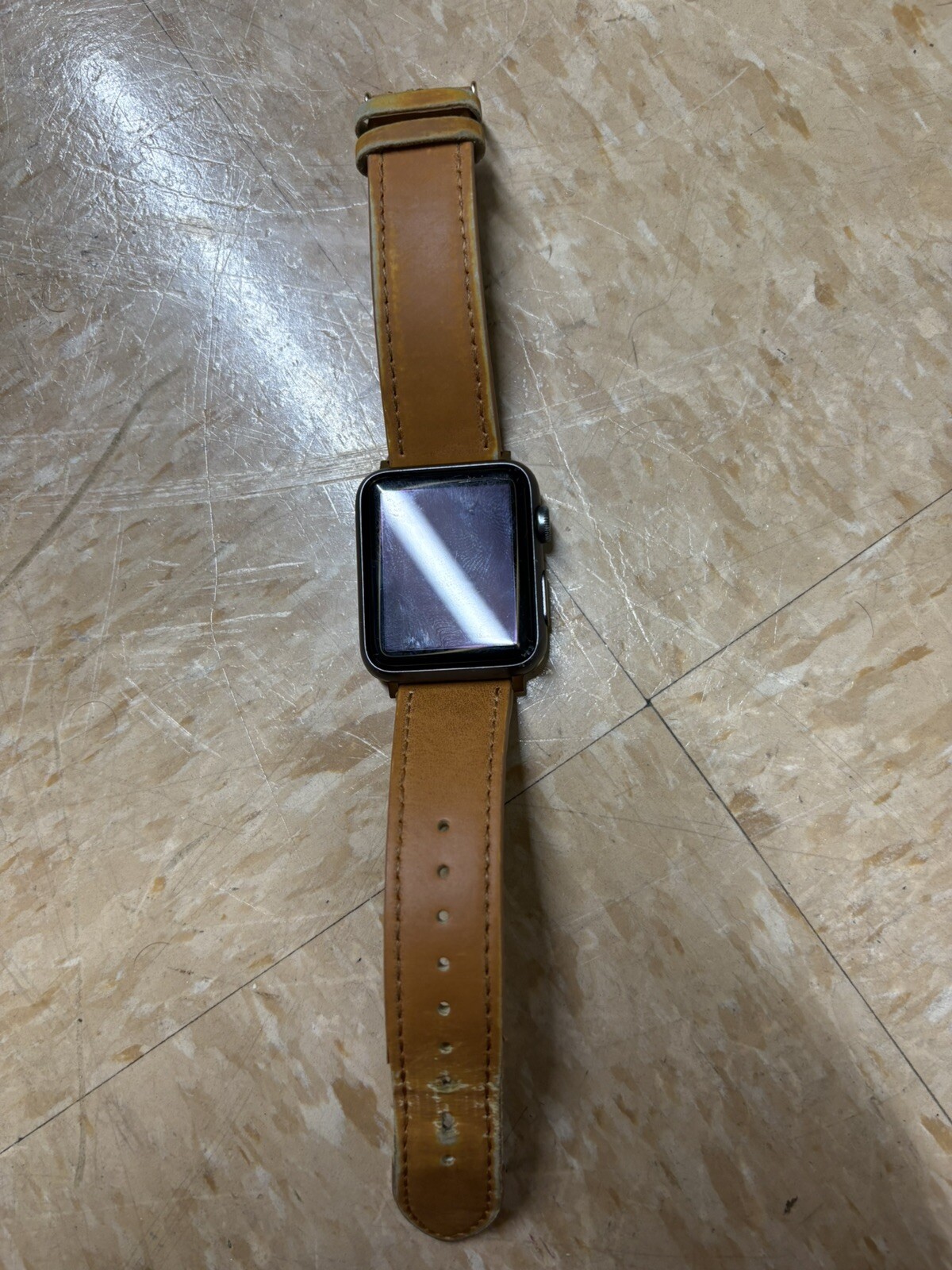 Apple Watch Series 1 38mm Space Gray Aluminum Case Black Sport Band (MP022LL/A)