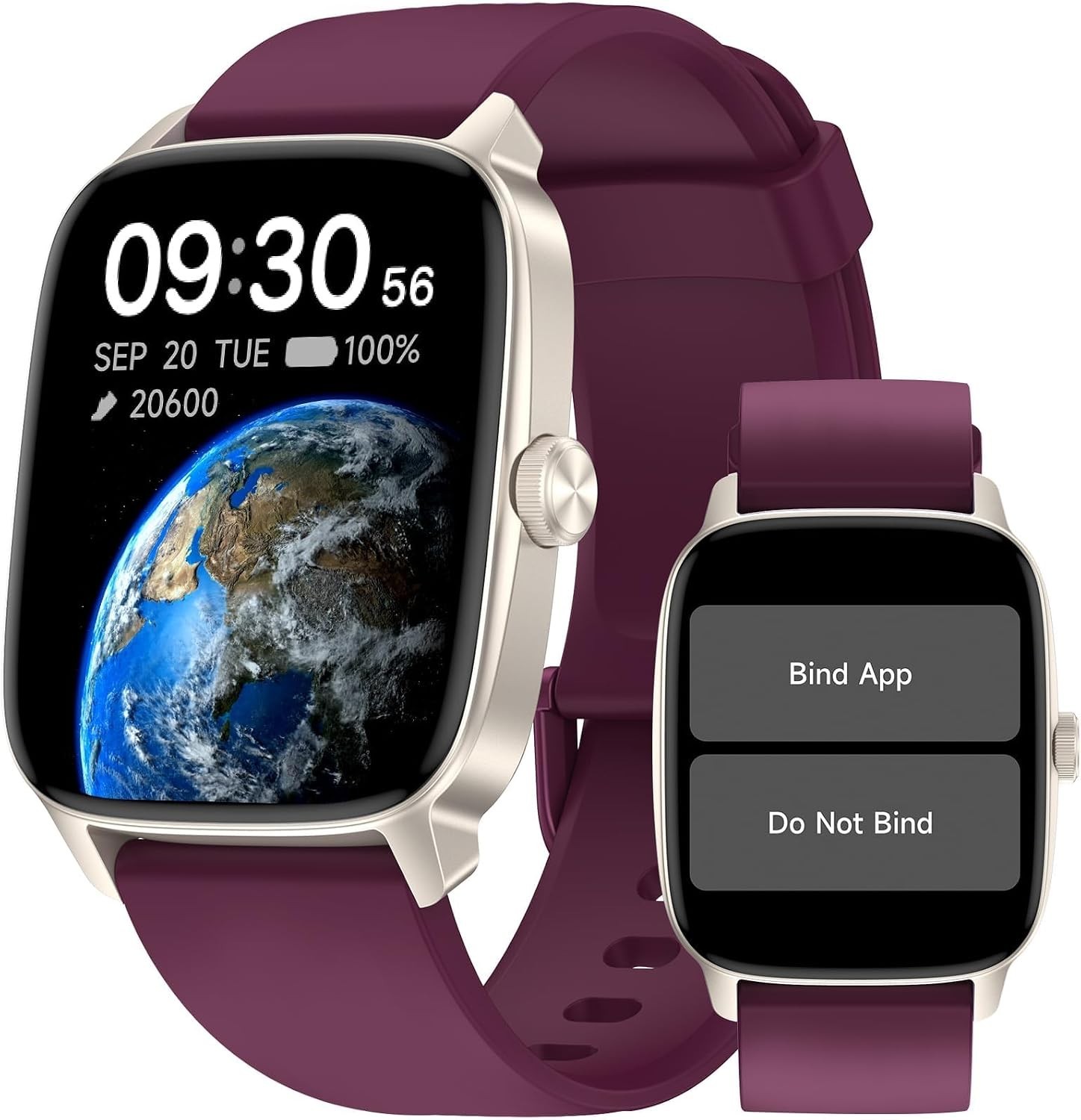 Bluetooth Pedometer Watch | Heart Rate, Blood Oxygen Monitor