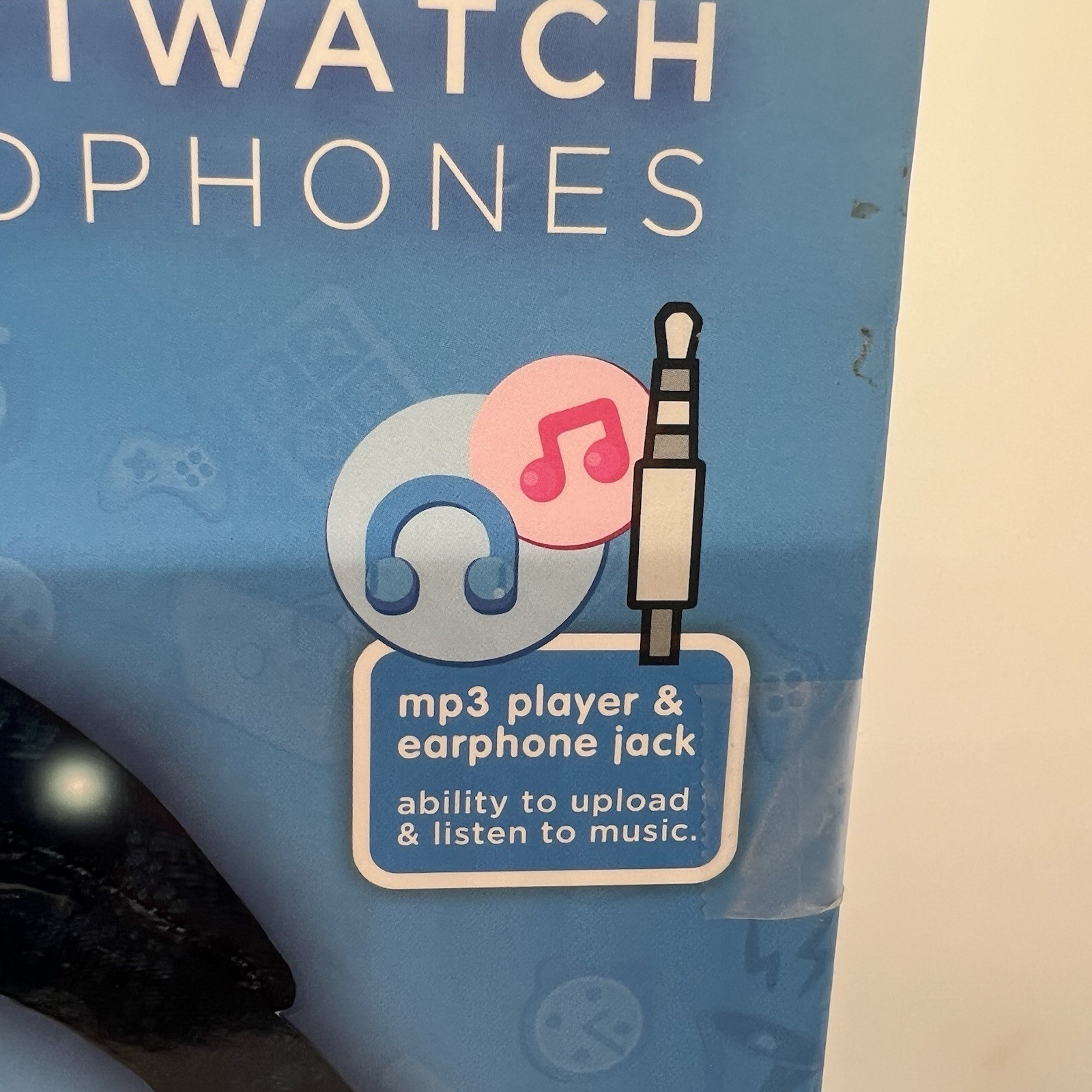 itech jr Kids Smartwatch with Headphones 3+ MP3 Camera Record 25+ Game STEM