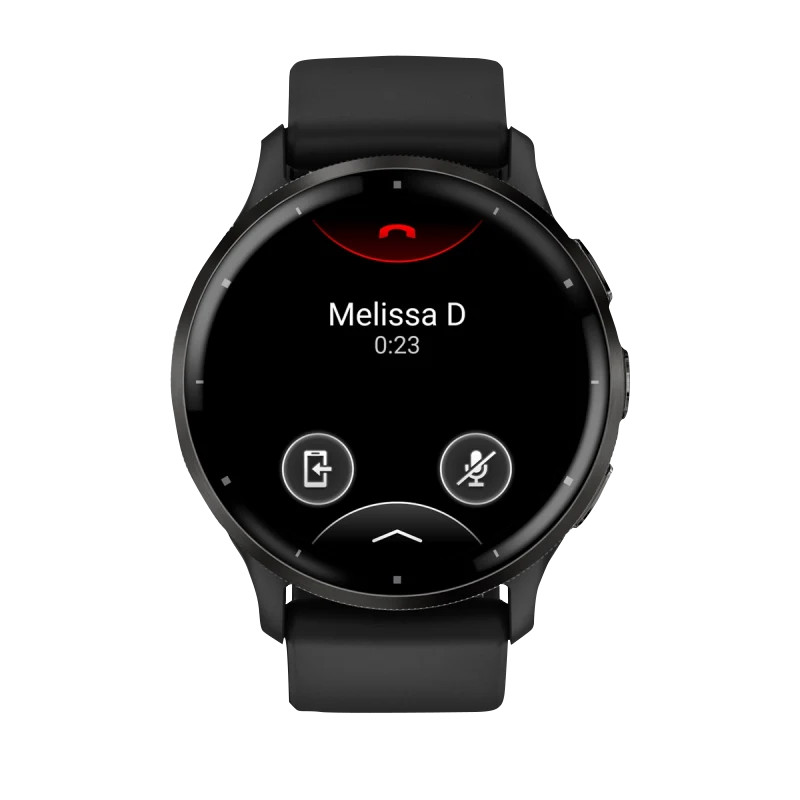 Garmin Venu 3, 45mm Slate Stainless Steel with Silicone Band (010-02784-01)