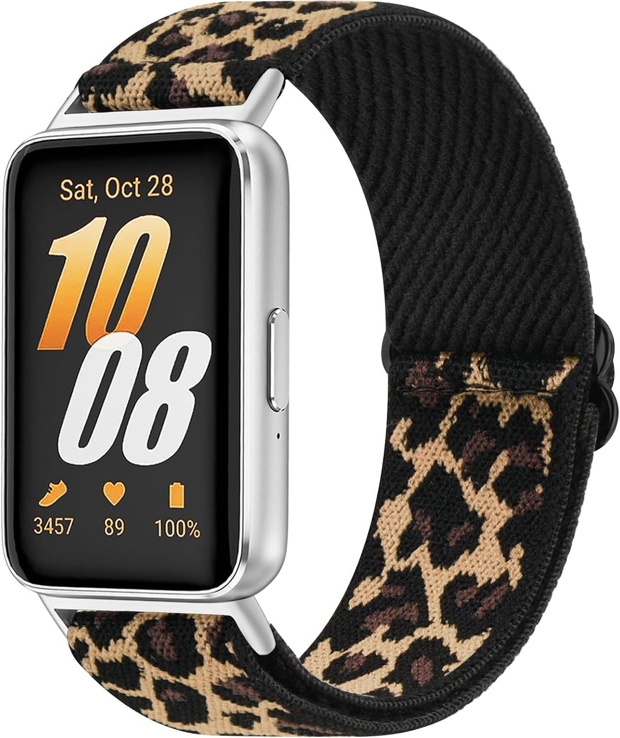 Soft Stretchy Nylon Strap Compatible with Samsung Galaxy Fit 3 SM-R390