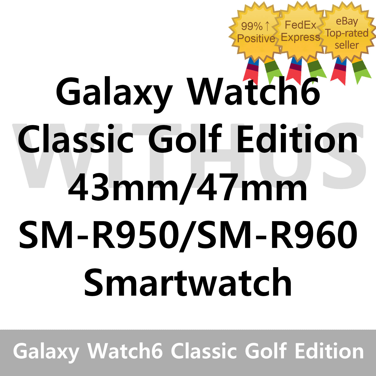 SAMSUNG Galaxy Watch6 Classic Golf Edition 43mm/47mm Smartwatch – Tracking