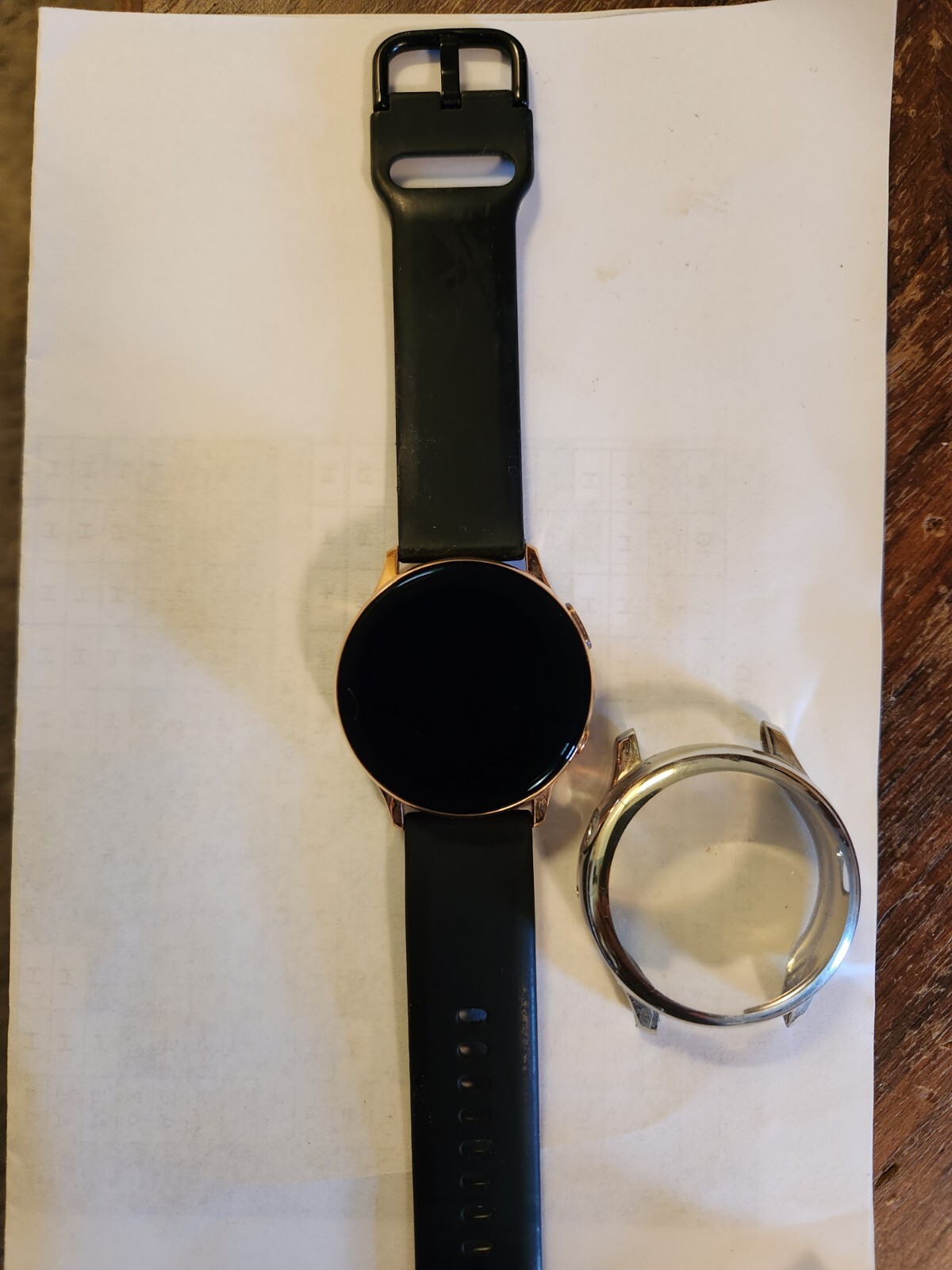 Samsung Galaxy Watch Active 2 SM-R830 40mm Aluminum Case With Silicone Band