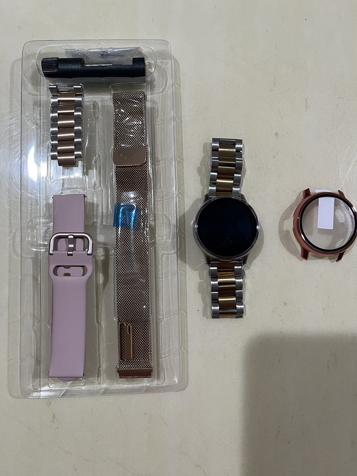 Samsung Galaxy Watch Active 2 SM-R830 40mm Aluminum Case with Sport Band…