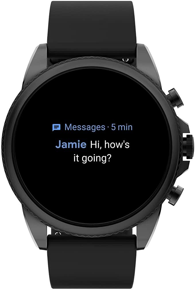 Fossil Gen 6 Touchscreen Stainless Steel Smartwatch with Bluetooth and Wear OS