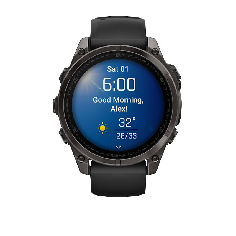 Garmin Fenix 8, 51mm AMOLED Sapphire, Carbon Gray Titanium (010-02905-20)