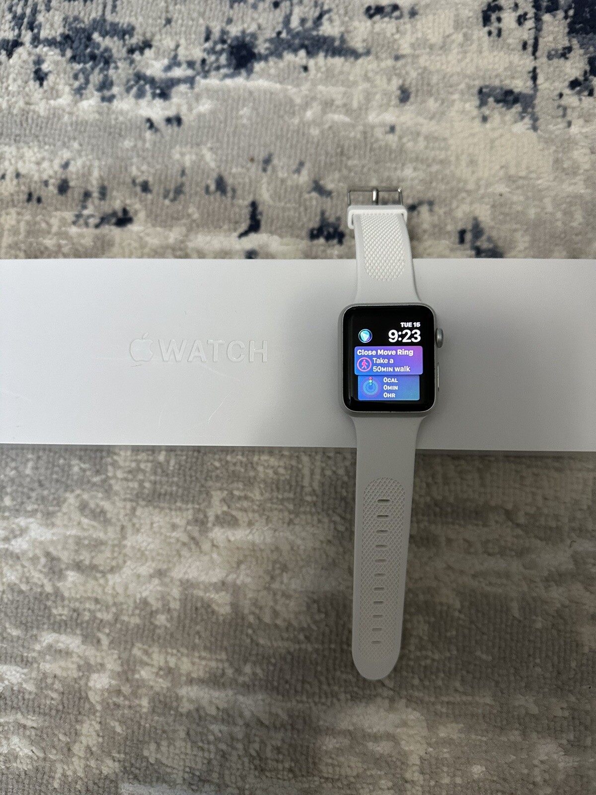Apple Watch Series 1 42mm GPS Silver White