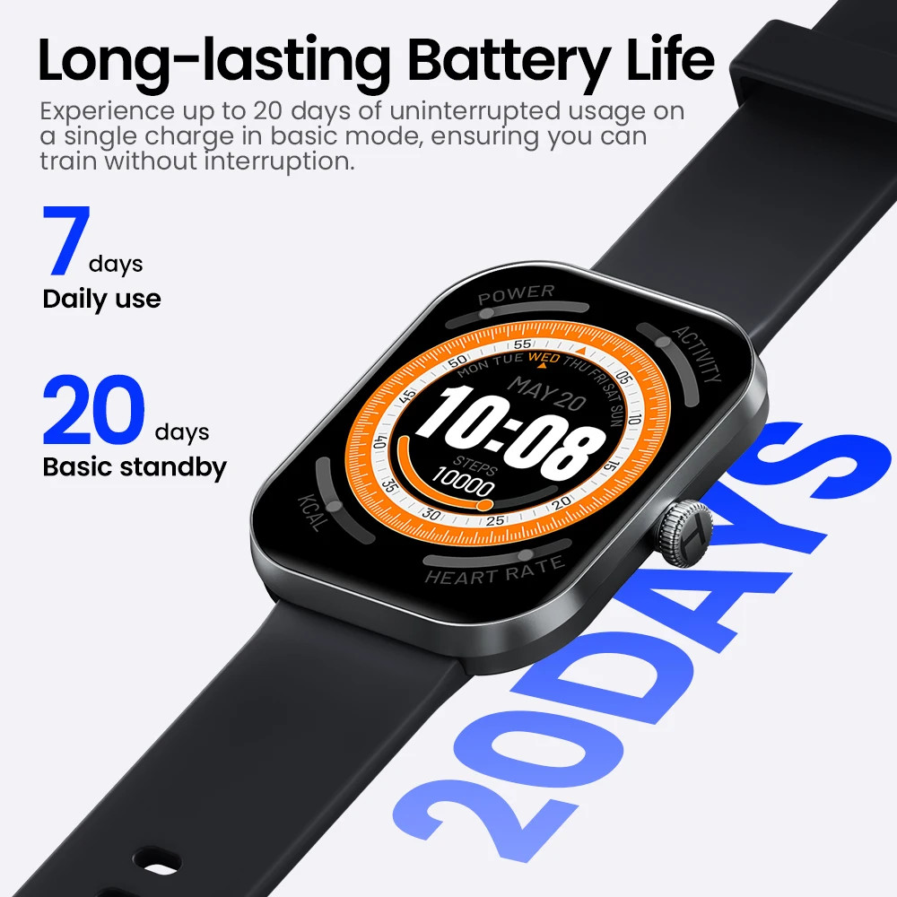 HAYLOU Watch S6 Smart Watch Bluetooth Calling IP68 Waterproof Men Women