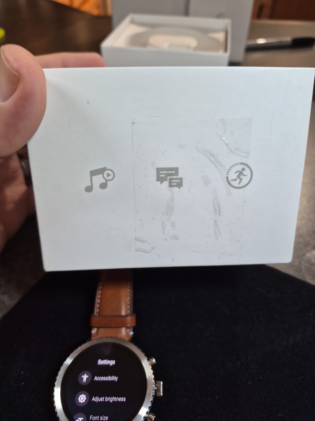 Fossil Smart Watch Q Explorist Gen 3 (Model FTW4004 / DW4A)