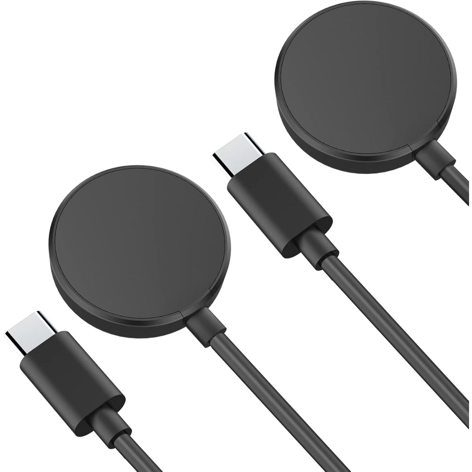2 Pack Samsung Galaxy Watch Charger USB-C Magnetic Charging Dock Accessories 3.3