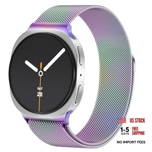 Metal Band Compatible with Samsung Galaxy Watch 8 Band 40mm Colorful
