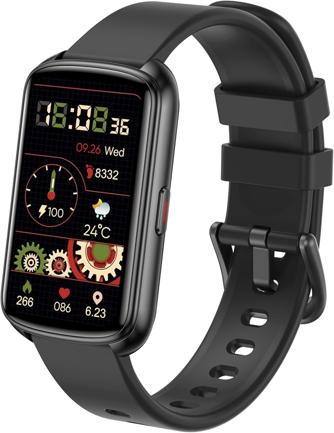 Stylish 5ATM Fitness Watch – Smart Notifications & Long Battery Life