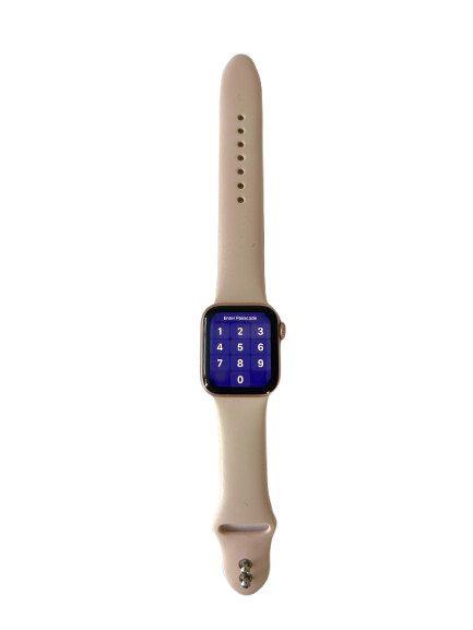 Apple Watch SE 40mm Gold Alum Case Pink Sand Sport Band (GPS Cellular A2353 32G)