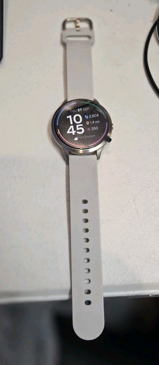 iTouch iTouch Sport 4 Smartwatch 41mm Titanium, HR iOS/Android 8GB New Loose @