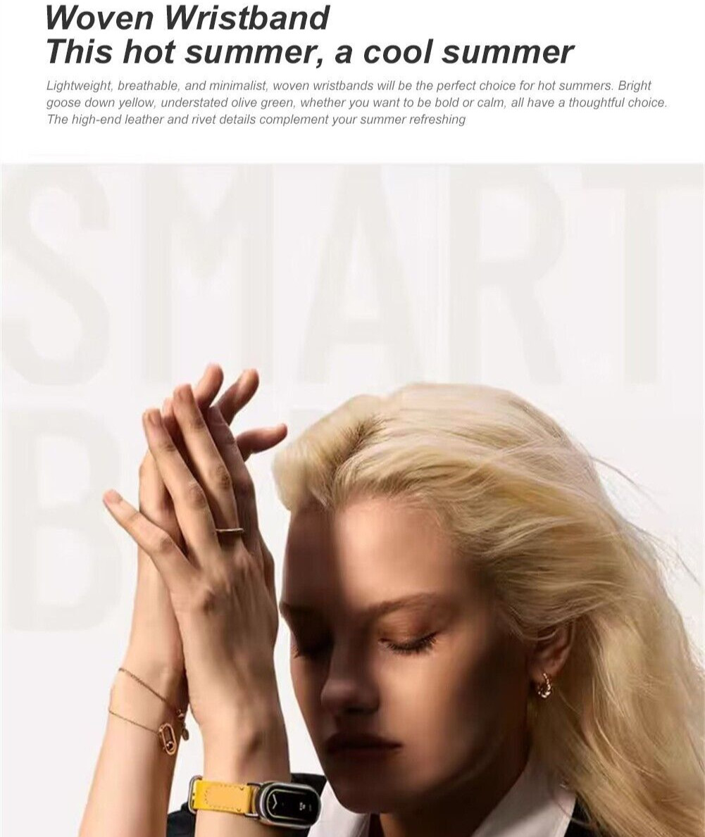 Xiaomi Smart Band 8 Heart Rate Blood Pressure Fitness Tracker Watch Bracelet APP