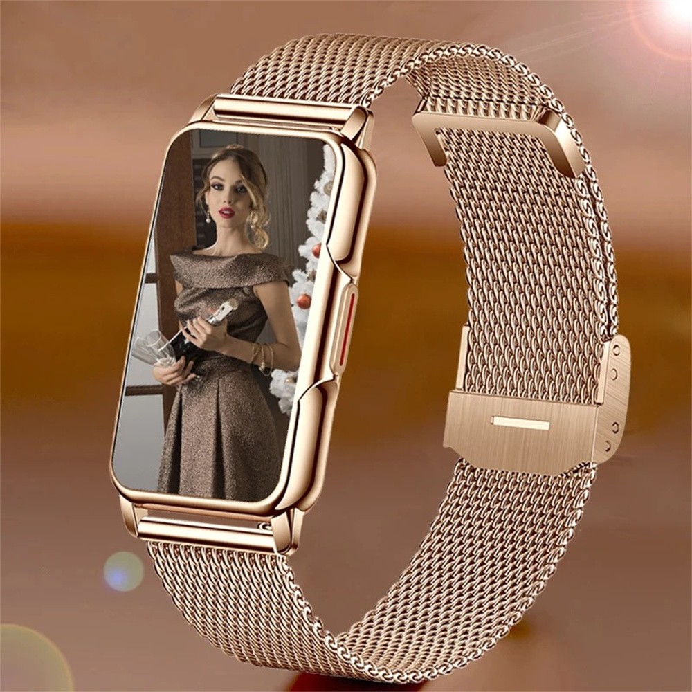 H80 Large Screen Watch Fashion Bluetooth-Compatible Talking Watch Bracelet
