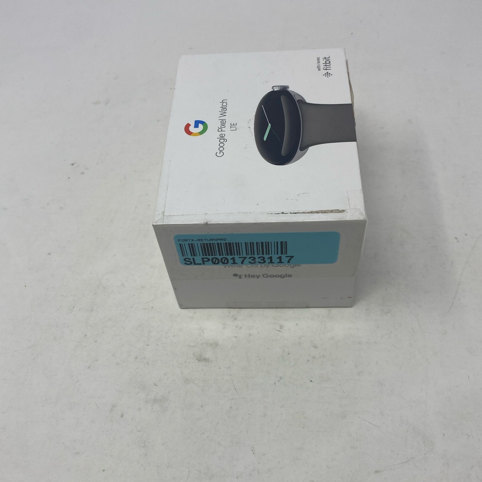 Google Pixel Watch LTE 41mm Polished Silver/Charcoal Stainless Steel