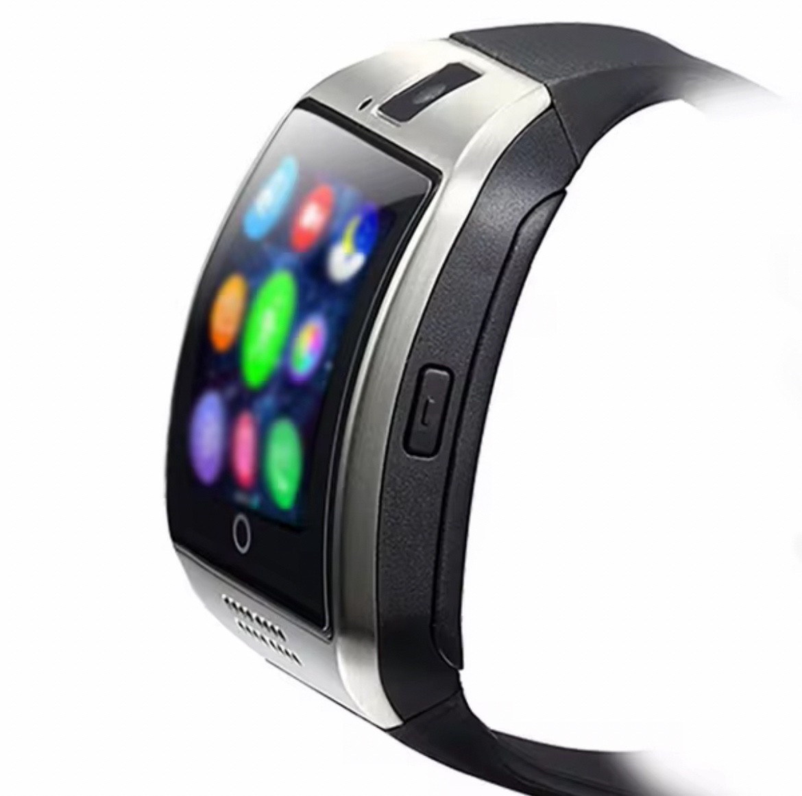 smartwatch: Smart Wear Touch Curved Android Phone BT Smart Watch Bracelet.