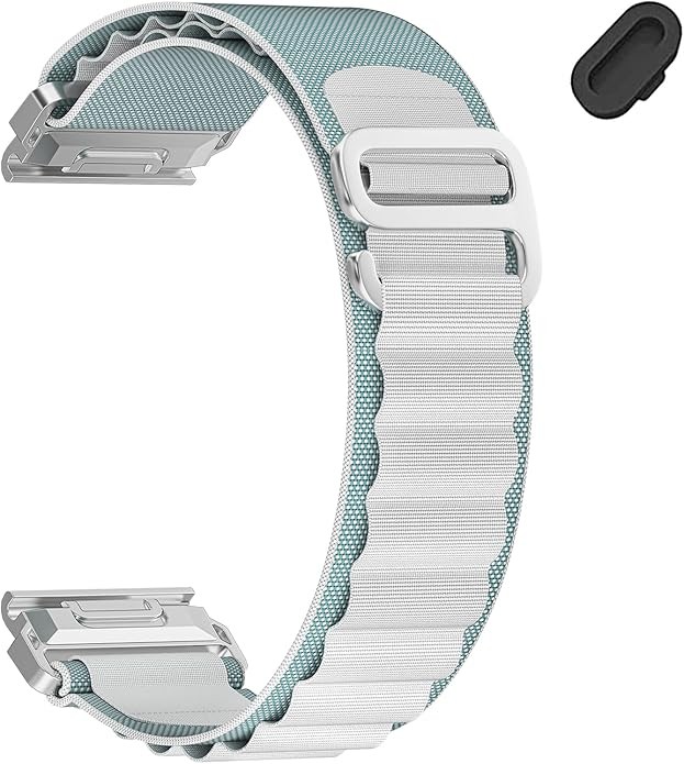 Nylon Quick Fit Watch Band Compatible with Garmin tactix 8 and Fenix 8 Pro 47mm