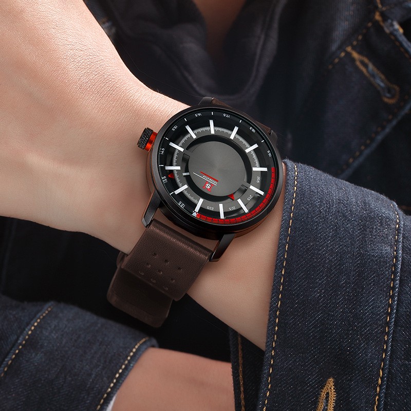 Optional Colors Men’S Watch Exquisite Craftsmanship Stainless Steel Quartz