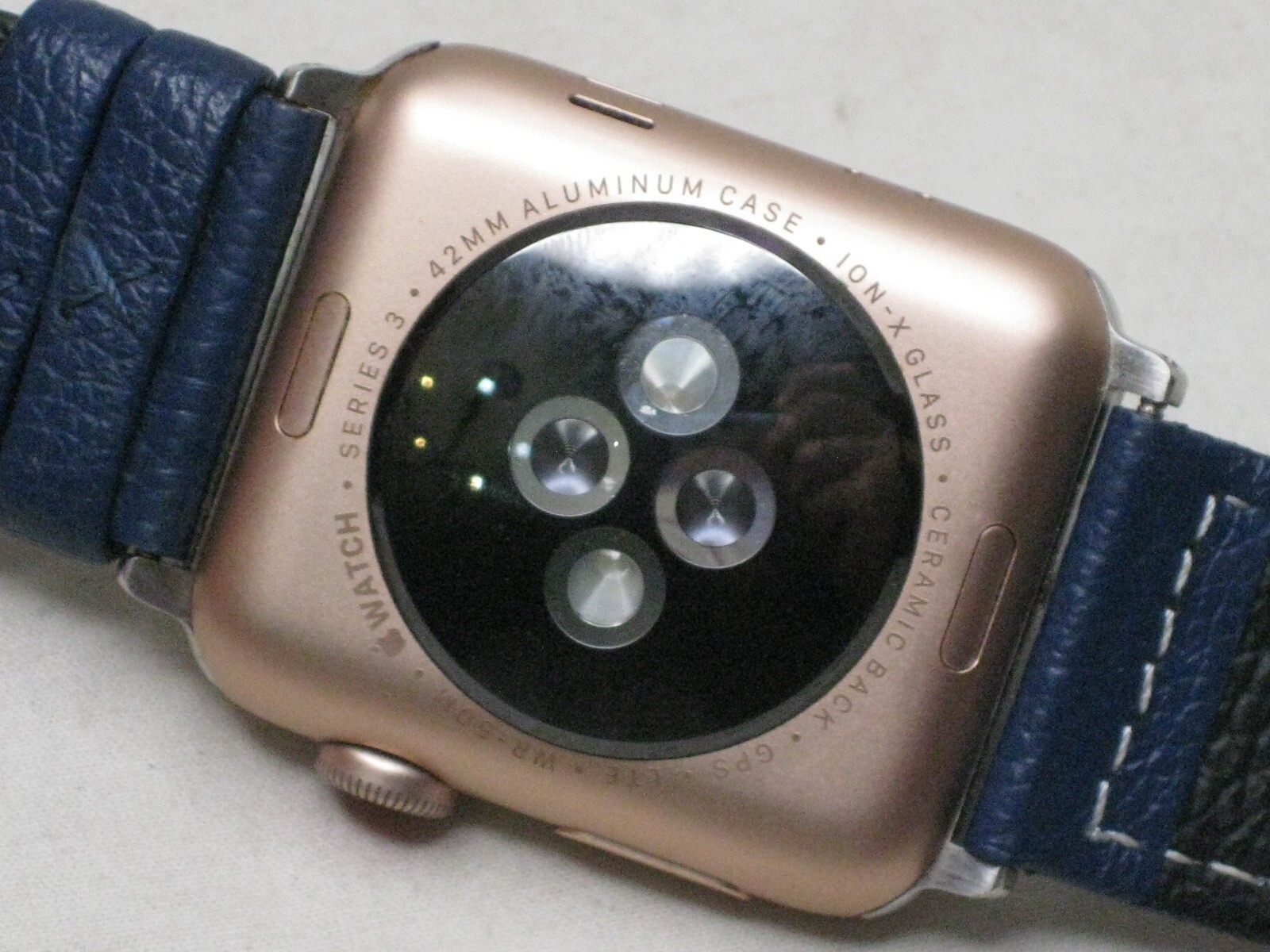 not tested Apple Watch Series 3 Aluminum case WR-50M wristwatch