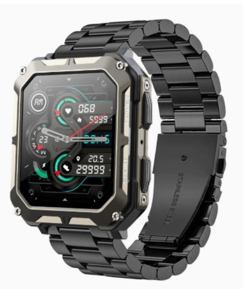 C20PRO Smart Watch, Heart Rate Sleep Monitor, Bluetooth Calling Fitness Tracker