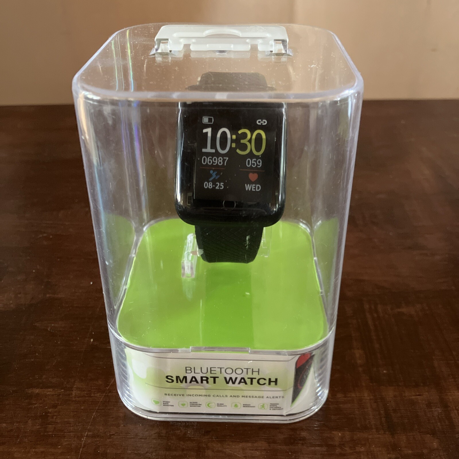 Bluetooth Smart Watch Wirelessly Sync Data To Smart Phones And Tablets