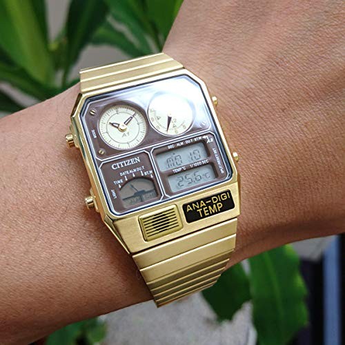 [Citizen] CITIZEN Anadisy Temp ANA-DIGI TEMP Reprint Model Watch Gold JG2103-72X
